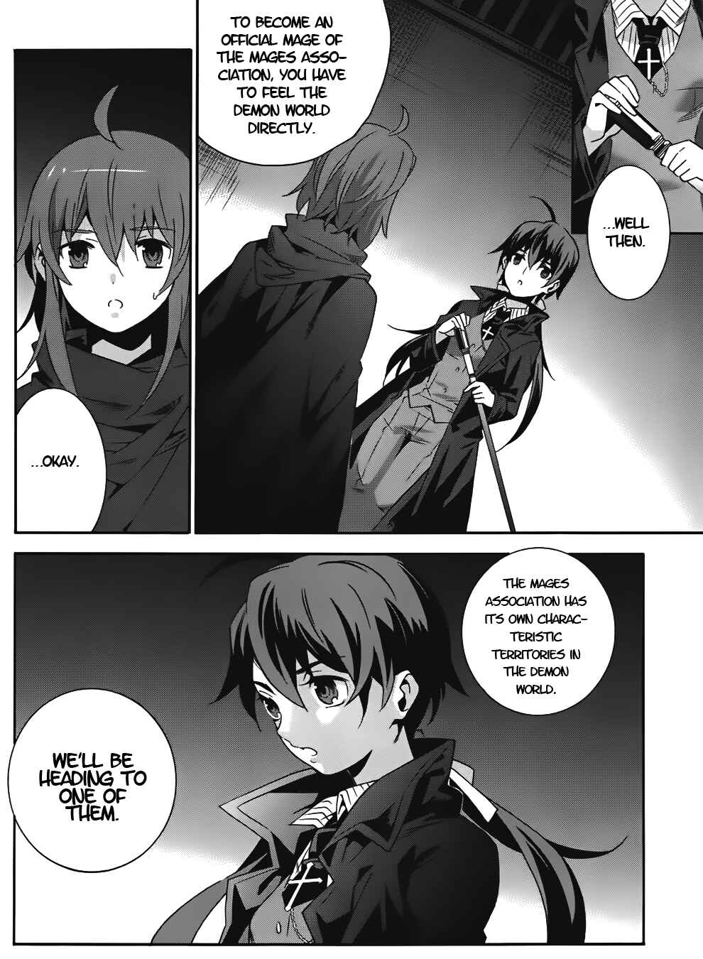 Page 6 Chapter 14 Mahoutsukai (♂) to Deshi (♀) no Futekisetsu na Kankei