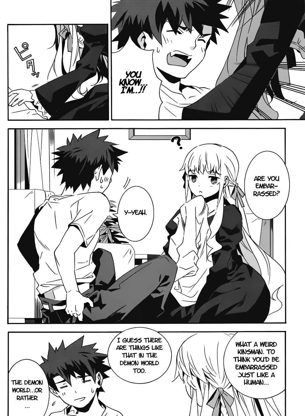 Page 10 Chapter 13 Mahoutsukai (♂) to Deshi (♀) no Futekisetsu na Kankei