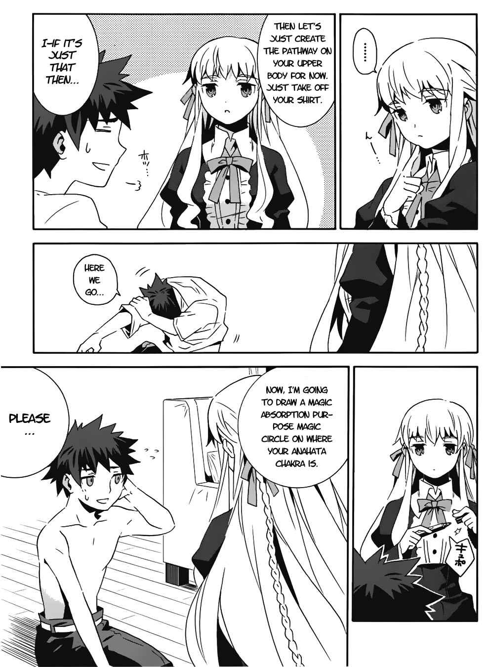 Page 11 Chapter 13 Mahoutsukai (♂) to Deshi (♀) no Futekisetsu na Kankei