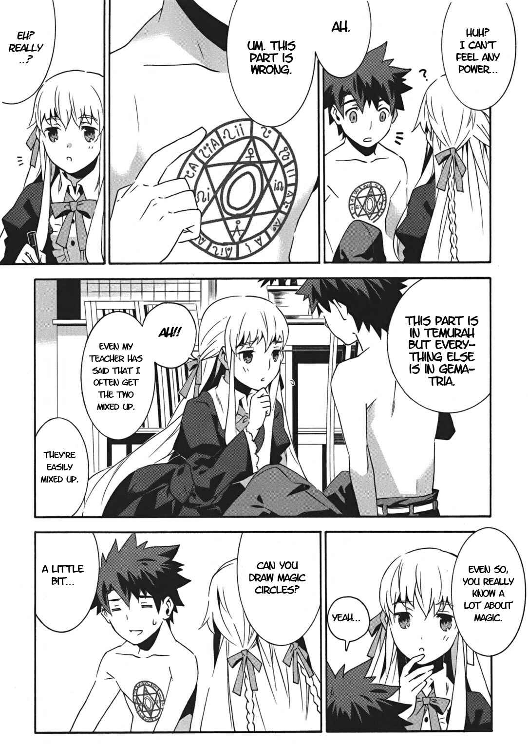 Page 13 Chapter 13 Mahoutsukai (♂) to Deshi (♀) no Futekisetsu na Kankei