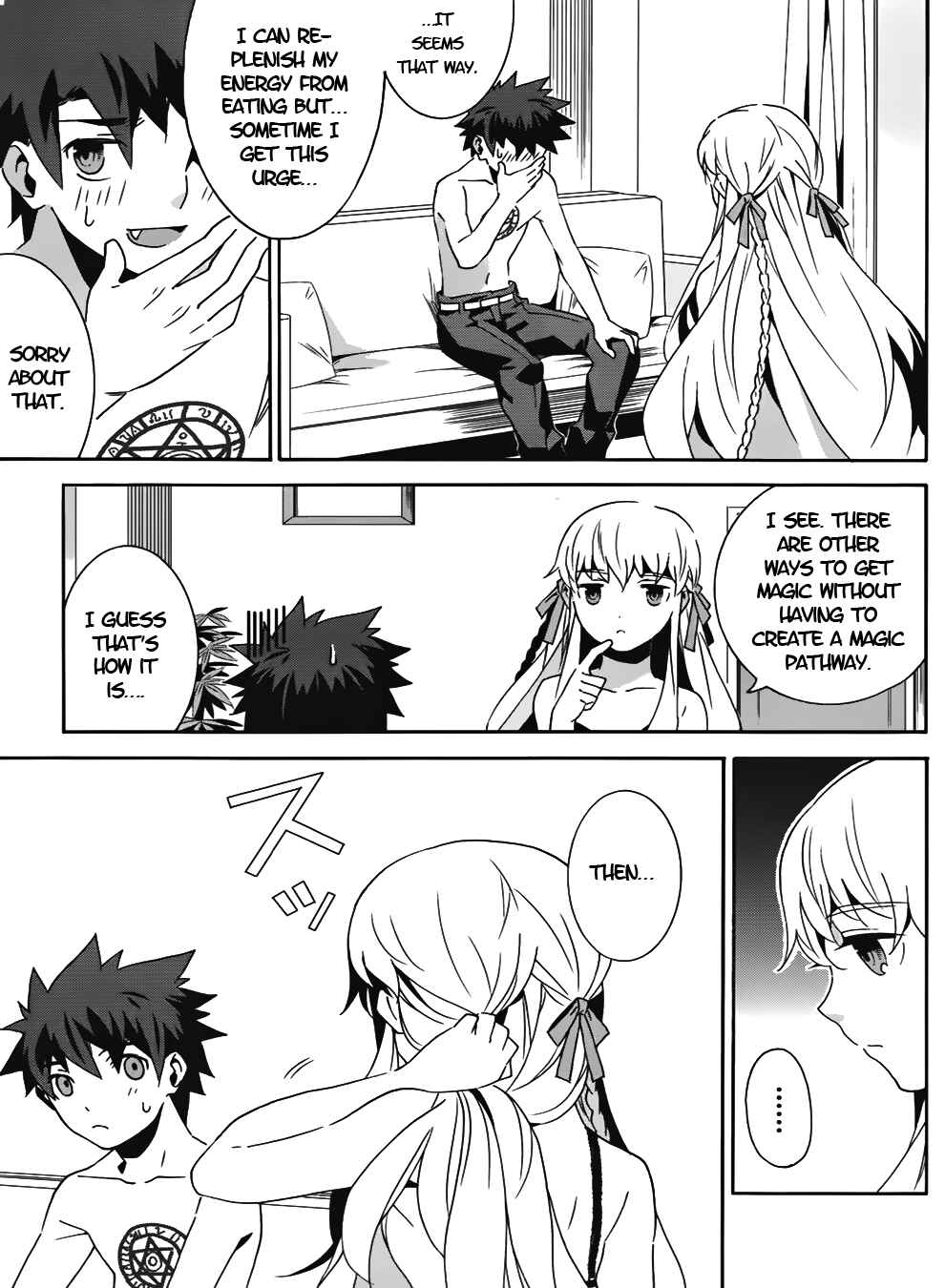 Page 19 Chapter 13 Mahoutsukai (♂) to Deshi (♀) no Futekisetsu na Kankei
