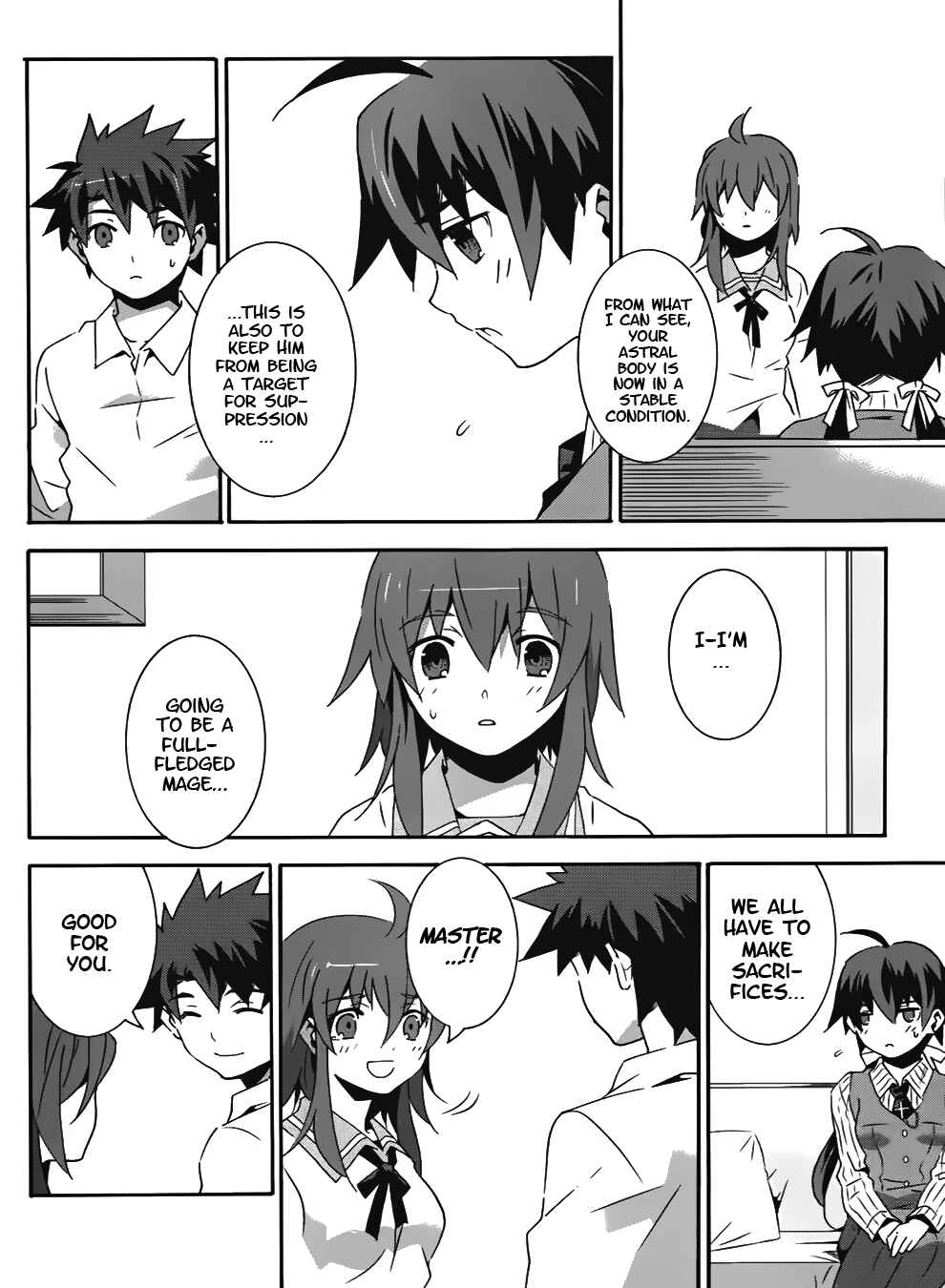 Page 28 Chapter 12 Mahoutsukai (♂) to Deshi (♀) no Futekisetsu na Kankei