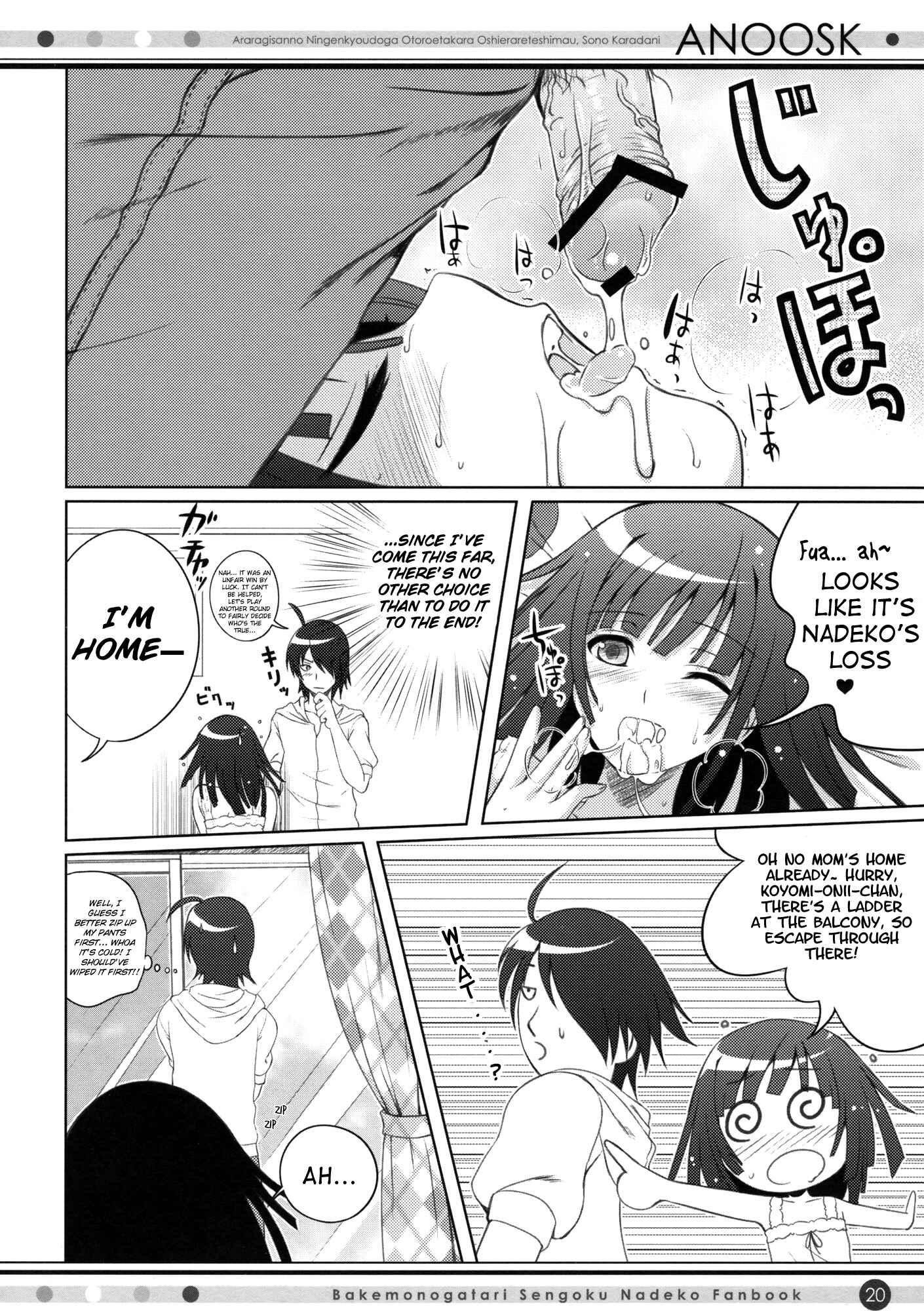 Page 19 Chapter Unknown_14e7 Bakemonogatari - ANOOSK (Doujinshi)