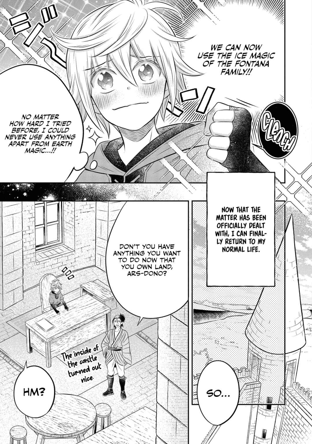 Page 34 Chapter 16 Isekai no Binbou Nouka ni Tensei Shita Node, Renga wo Tsukutte Shiro wo Tateru Koto ni Shimashita