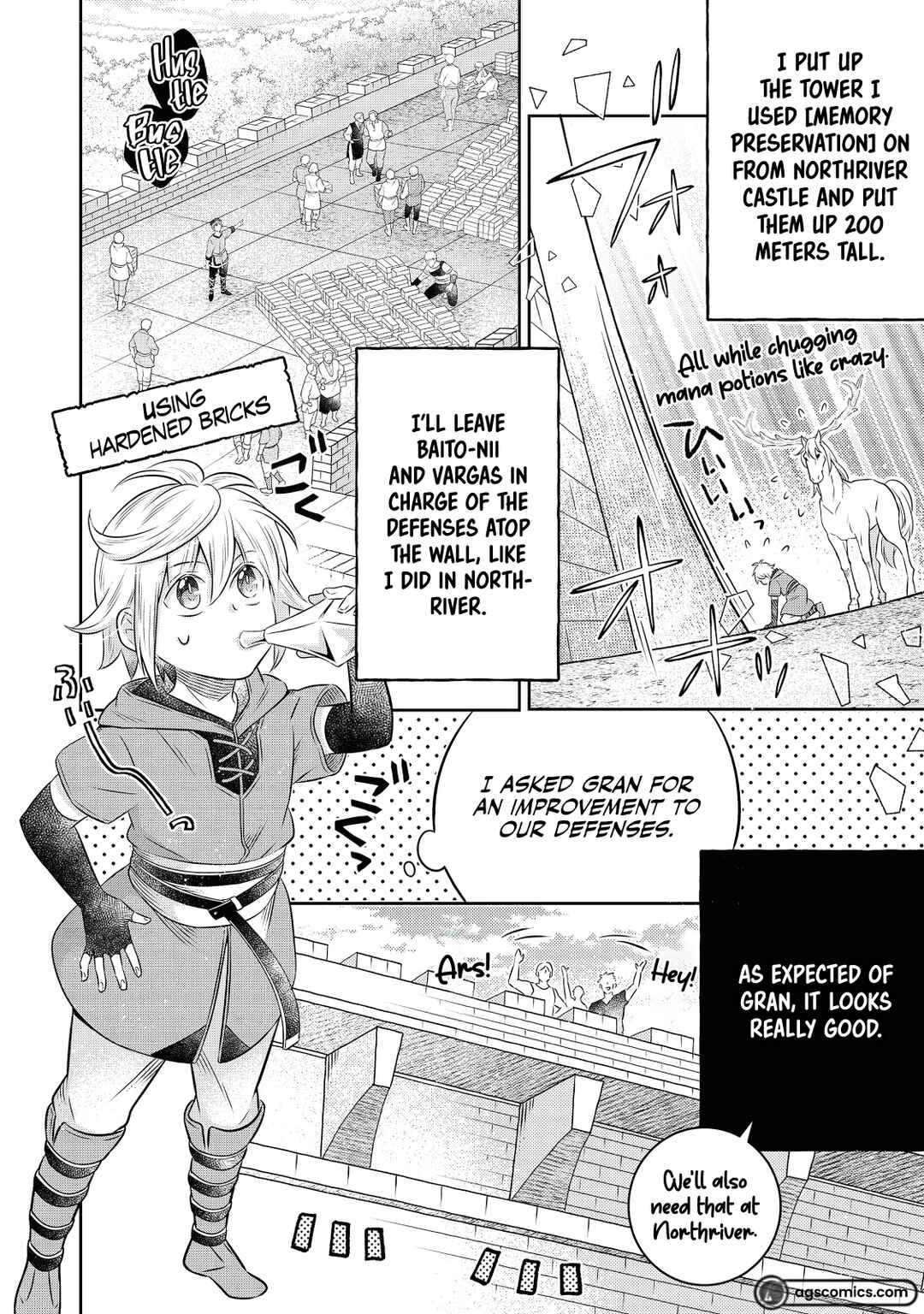 Page 6 Chapter 18.2 Isekai no Binbou Nouka ni Tensei Shita Node, Renga wo Tsukutte Shiro wo Tateru Koto ni Shimashita