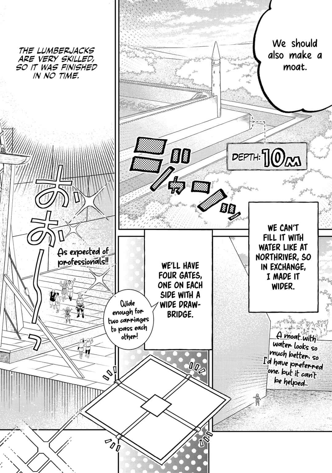 Page 8 Chapter 18.2 Isekai no Binbou Nouka ni Tensei Shita Node, Renga wo Tsukutte Shiro wo Tateru Koto ni Shimashita