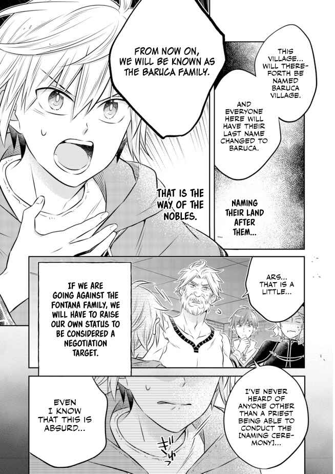 Page 15 Chapter 11.2 Isekai no Binbou Nouka ni Tensei Shita Node, Renga wo Tsukutte Shiro wo Tateru Koto ni Shimashita