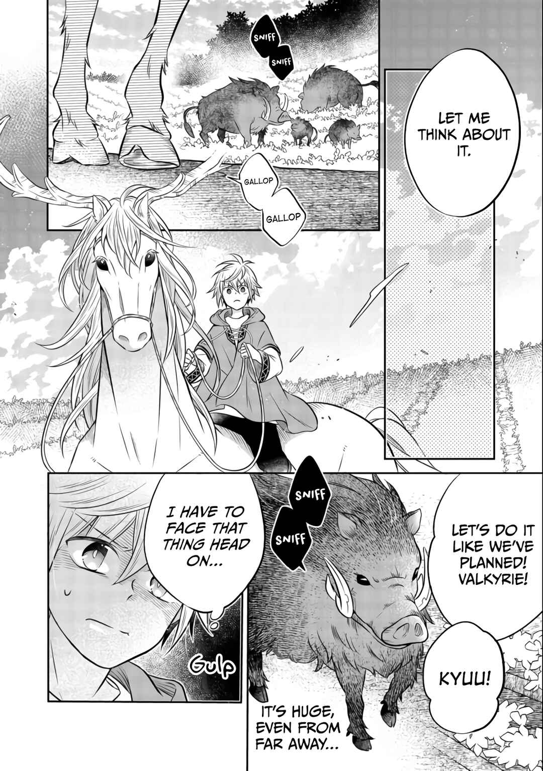 Page 13 Chapter 8.1 Isekai no Binbou Nouka ni Tensei Shita Node, Renga wo Tsukutte Shiro wo Tateru Koto ni Shimashita