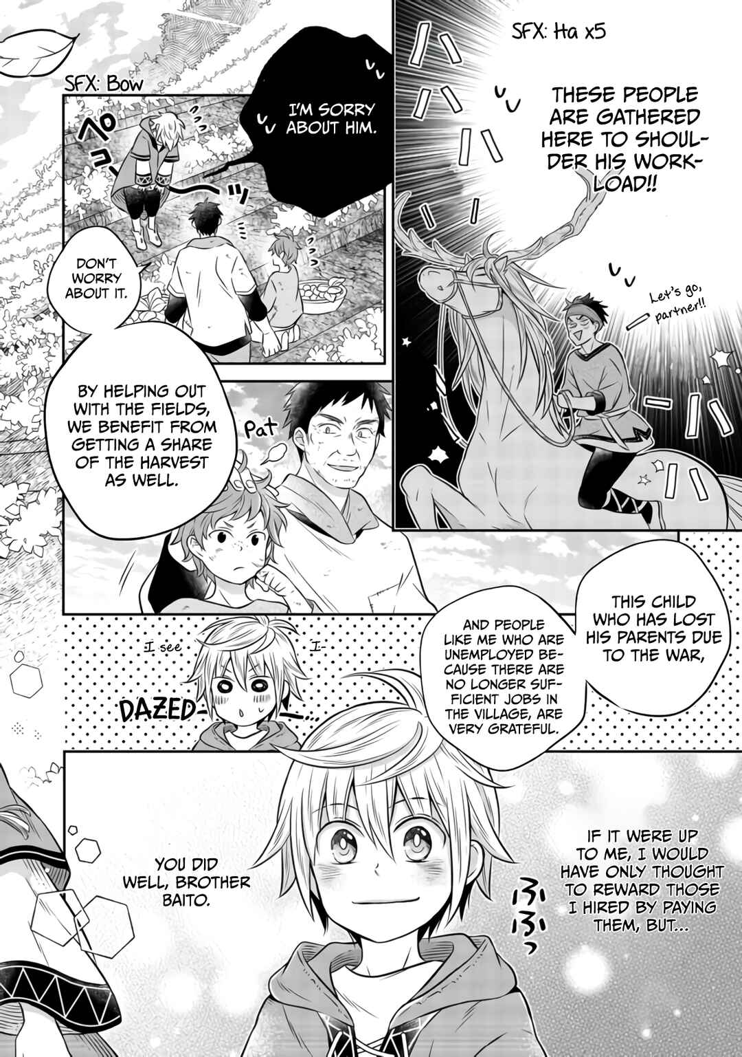 Page 7 Chapter 8.1 Isekai no Binbou Nouka ni Tensei Shita Node, Renga wo Tsukutte Shiro wo Tateru Koto ni Shimashita