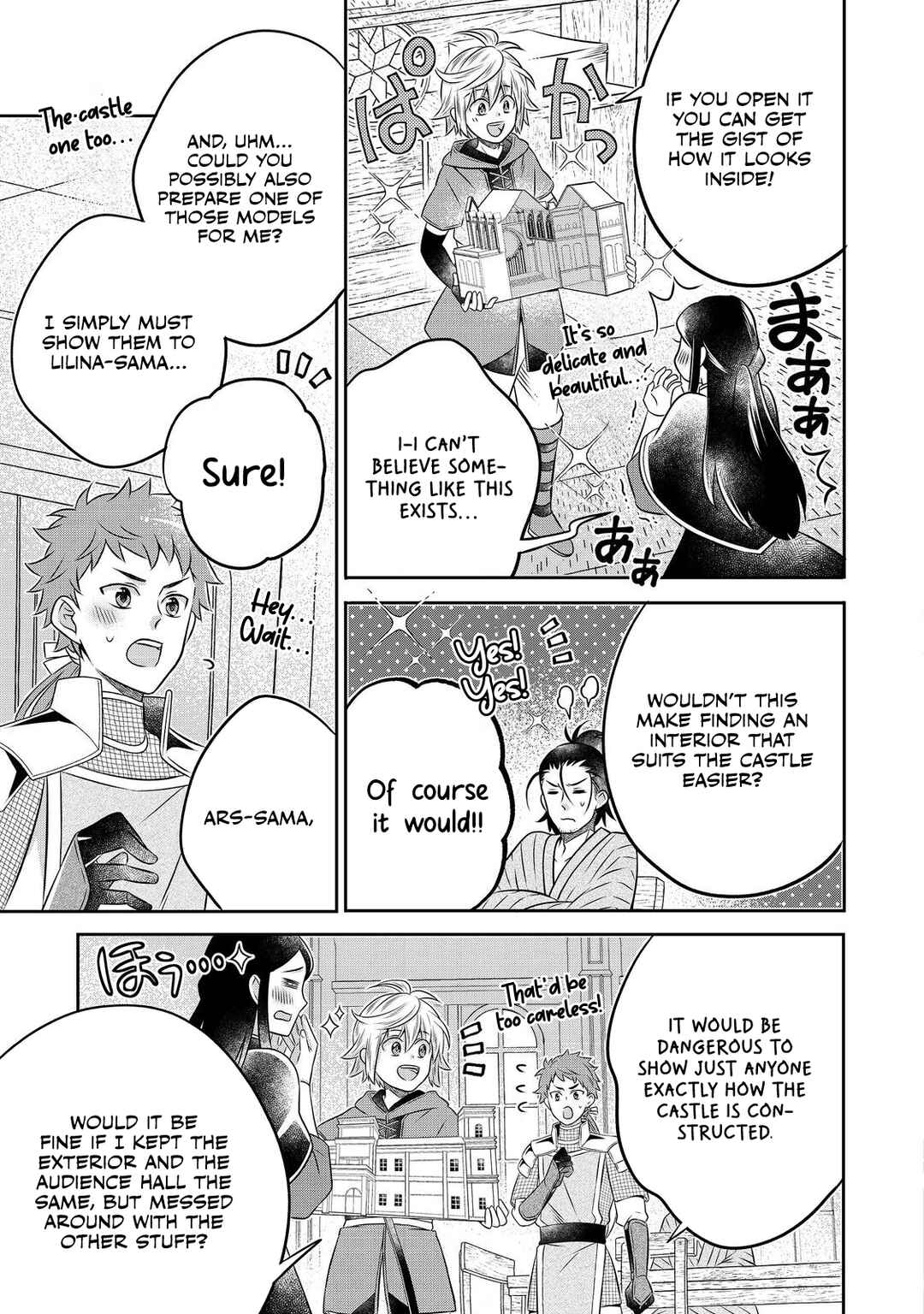 Page 12 Chapter 22 Isekai no Binbou Nouka ni Tensei Shita Node, Renga wo Tsukutte Shiro wo Tateru Koto ni Shimashita