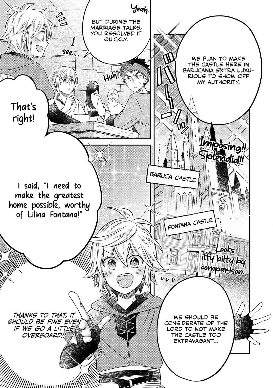 Page 5 Chapter 21.2 Isekai no Binbou Nouka ni Tensei Shita Node, Renga wo Tsukutte Shiro wo Tateru Koto ni Shimashita