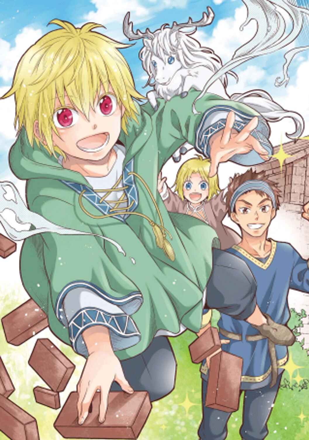 Page 2 Chapter 2.1 Isekai no Binbou Nouka ni Tensei Shita Node, Renga wo Tsukutte Shiro wo Tateru Koto ni Shimashita