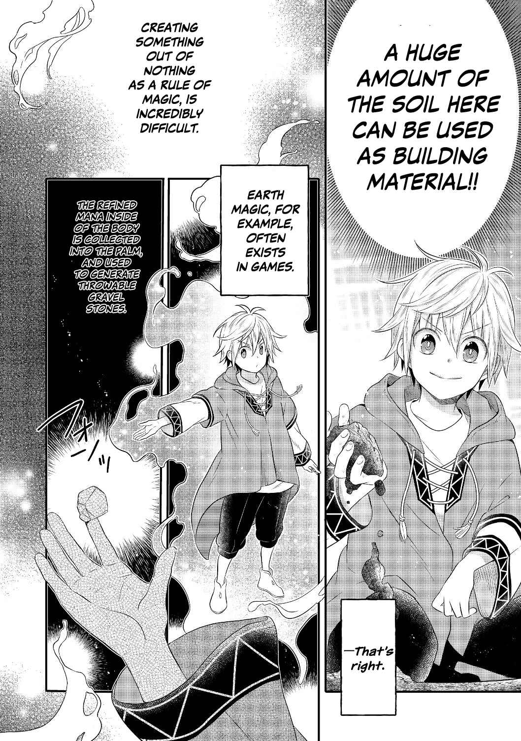 Page 20 Chapter 2.1 Isekai no Binbou Nouka ni Tensei Shita Node, Renga wo Tsukutte Shiro wo Tateru Koto ni Shimashita