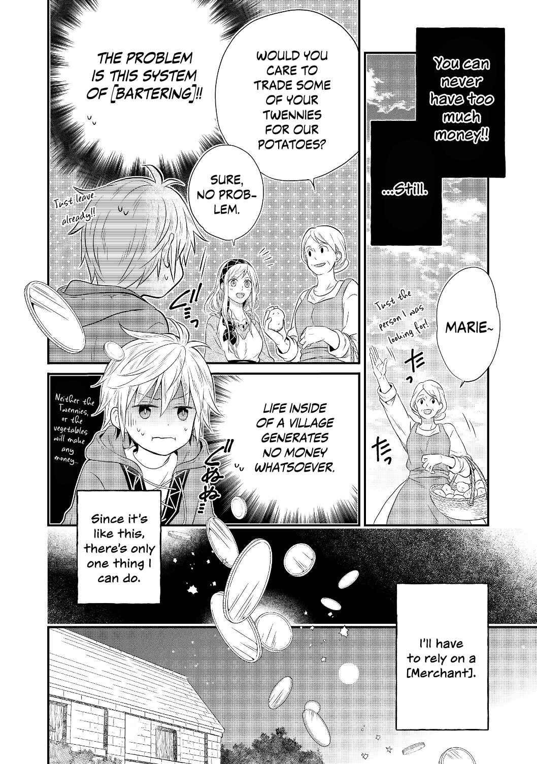 Page 8 Chapter 2.1 Isekai no Binbou Nouka ni Tensei Shita Node, Renga wo Tsukutte Shiro wo Tateru Koto ni Shimashita