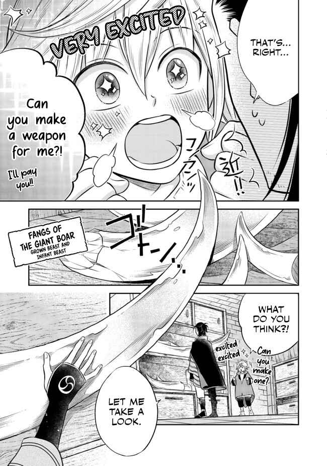 Page 8 Chapter 9.1 Isekai no Binbou Nouka ni Tensei Shita Node, Renga wo Tsukutte Shiro wo Tateru Koto ni Shimashita