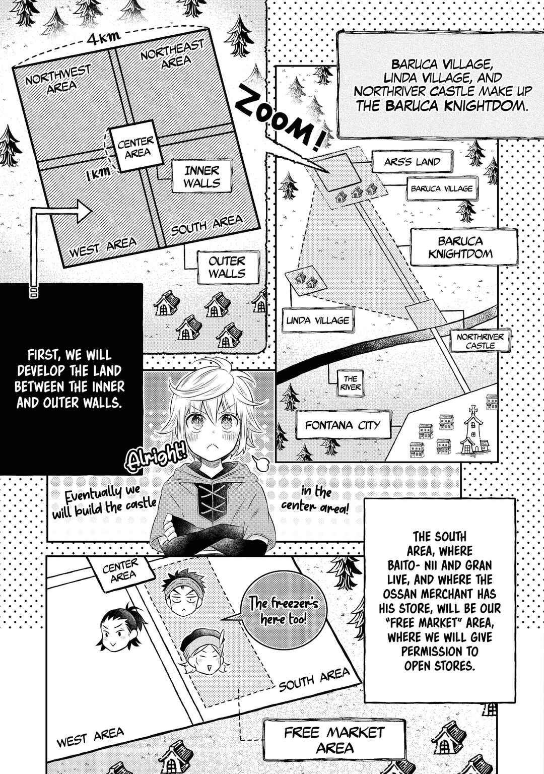 Page 12 Chapter 18.1 Isekai no Binbou Nouka ni Tensei Shita Node, Renga wo Tsukutte Shiro wo Tateru Koto ni Shimashita