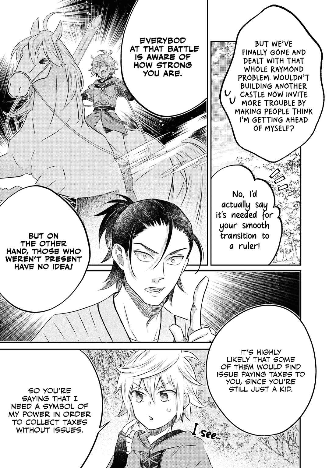 Page 8 Chapter 18.1 Isekai no Binbou Nouka ni Tensei Shita Node, Renga wo Tsukutte Shiro wo Tateru Koto ni Shimashita