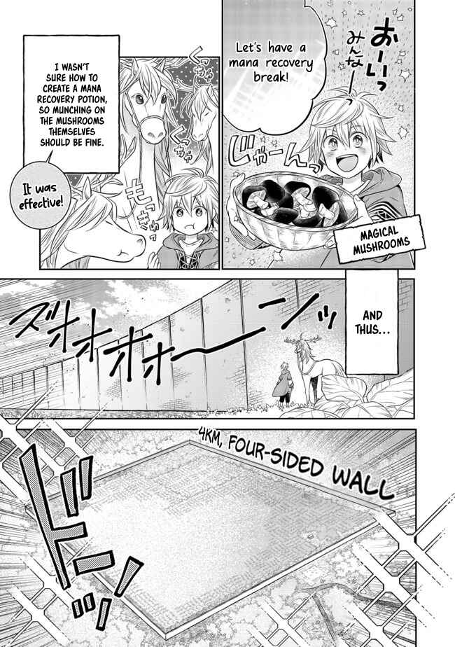 Page 10 Chapter 8.2 Isekai no Binbou Nouka ni Tensei Shita Node, Renga wo Tsukutte Shiro wo Tateru Koto ni Shimashita