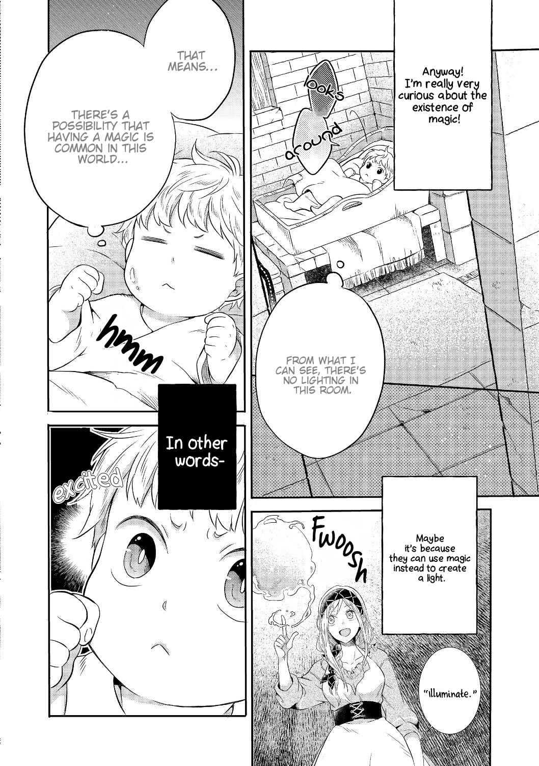 Page 13 Chapter 1.1 Isekai no Binbou Nouka ni Tensei Shita Node, Renga wo Tsukutte Shiro wo Tateru Koto ni Shimashita