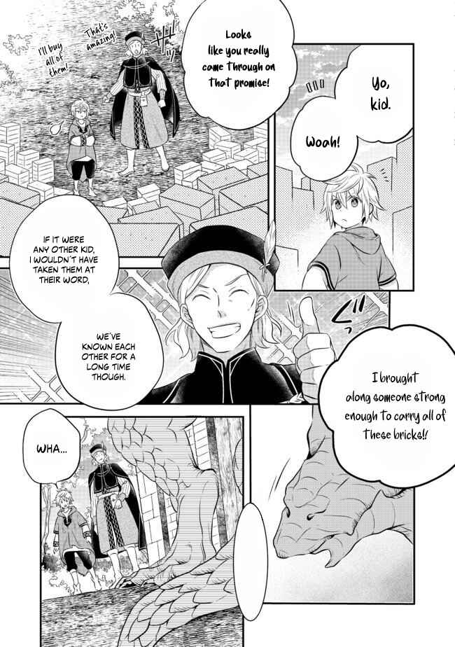 Page 28 Chapter 2.2 Isekai no Binbou Nouka ni Tensei Shita Node, Renga wo Tsukutte Shiro wo Tateru Koto ni Shimashita