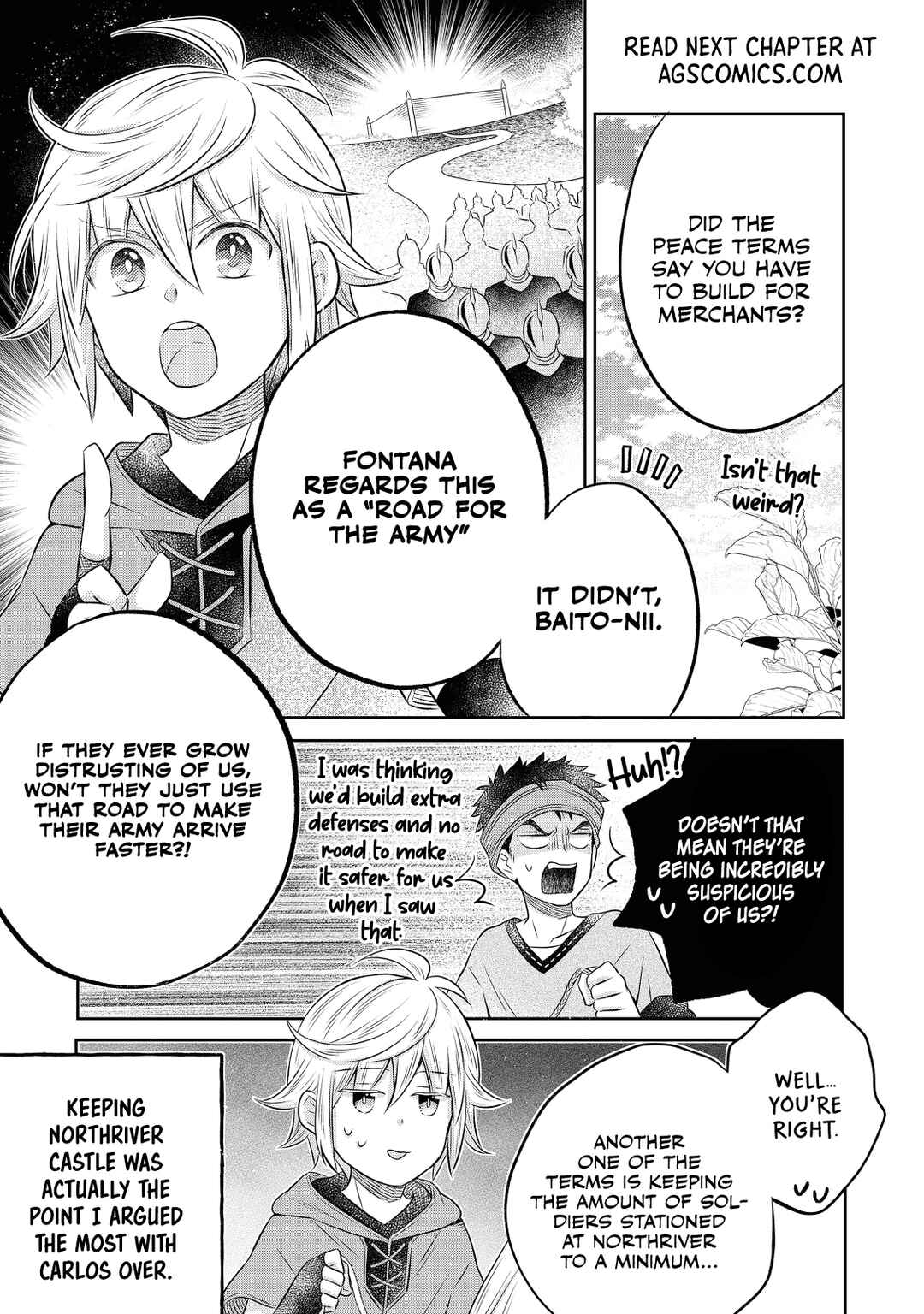 Page 14 Chapter 17.1 Isekai no Binbou Nouka ni Tensei Shita Node, Renga wo Tsukutte Shiro wo Tateru Koto ni Shimashita