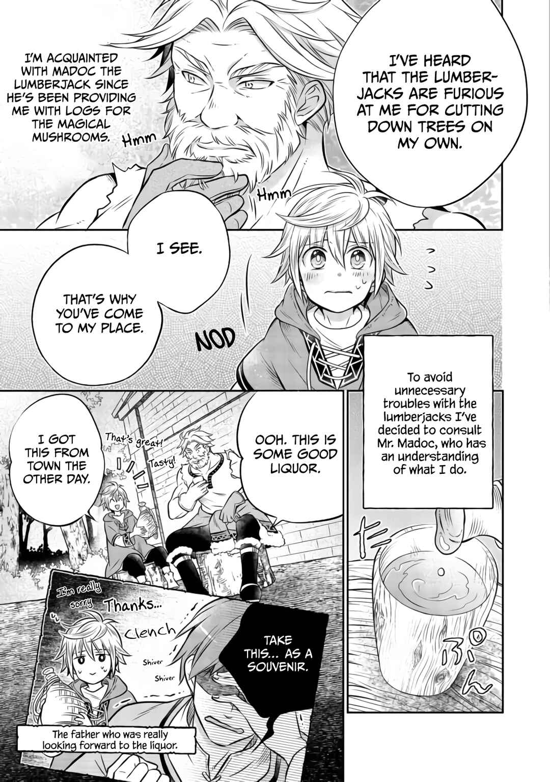 Page 13 Chapter 7.2 Isekai no Binbou Nouka ni Tensei Shita Node, Renga wo Tsukutte Shiro wo Tateru Koto ni Shimashita