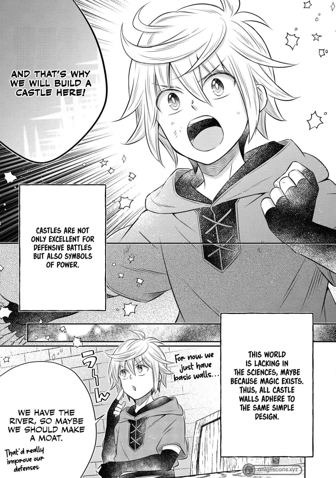 Page 14 Chapter 15.1 Isekai no Binbou Nouka ni Tensei Shita Node, Renga wo Tsukutte Shiro wo Tateru Koto ni Shimashita