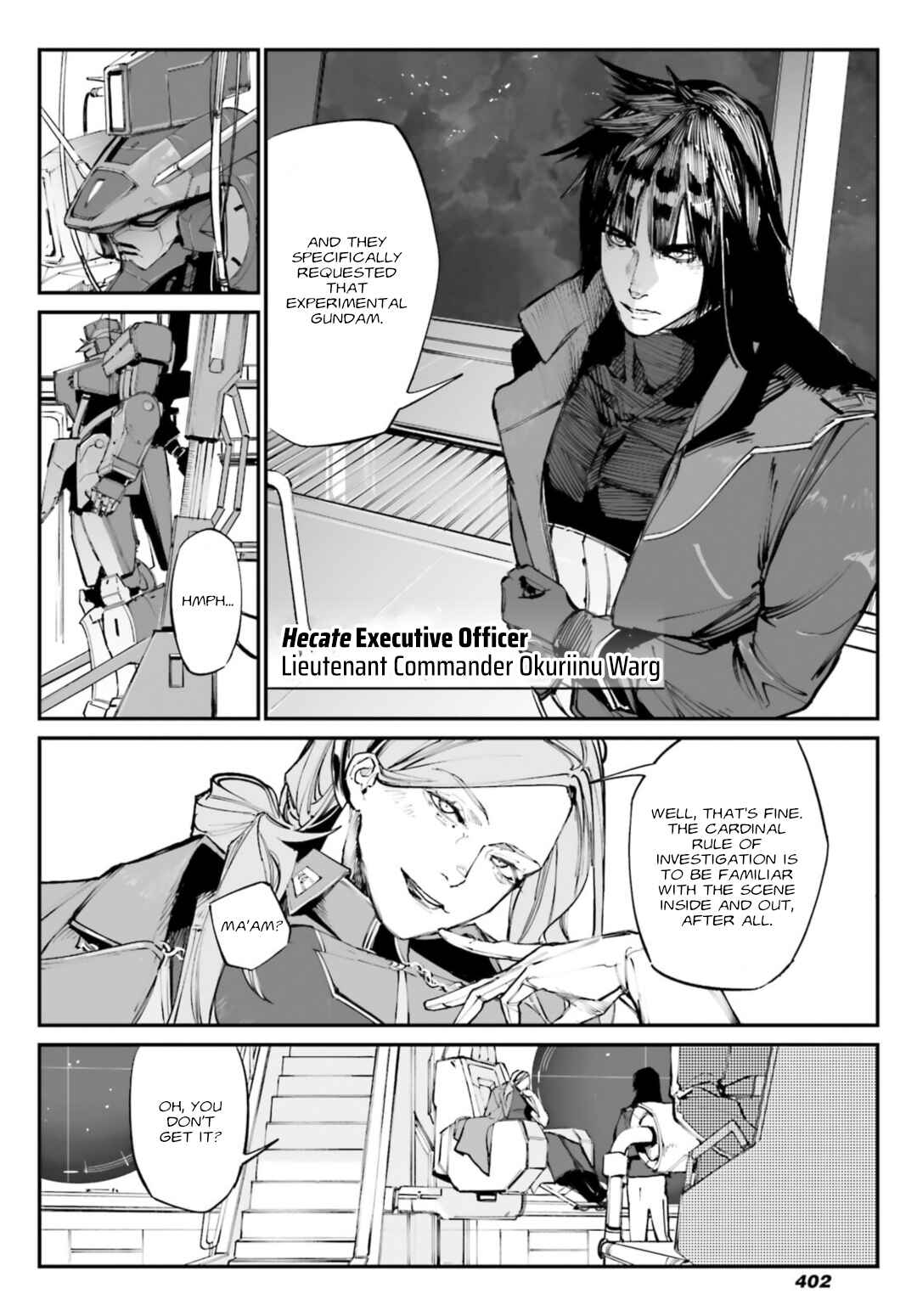 Page 26 Chapter 4 Kidou Senshi Gundam - Wearwolf