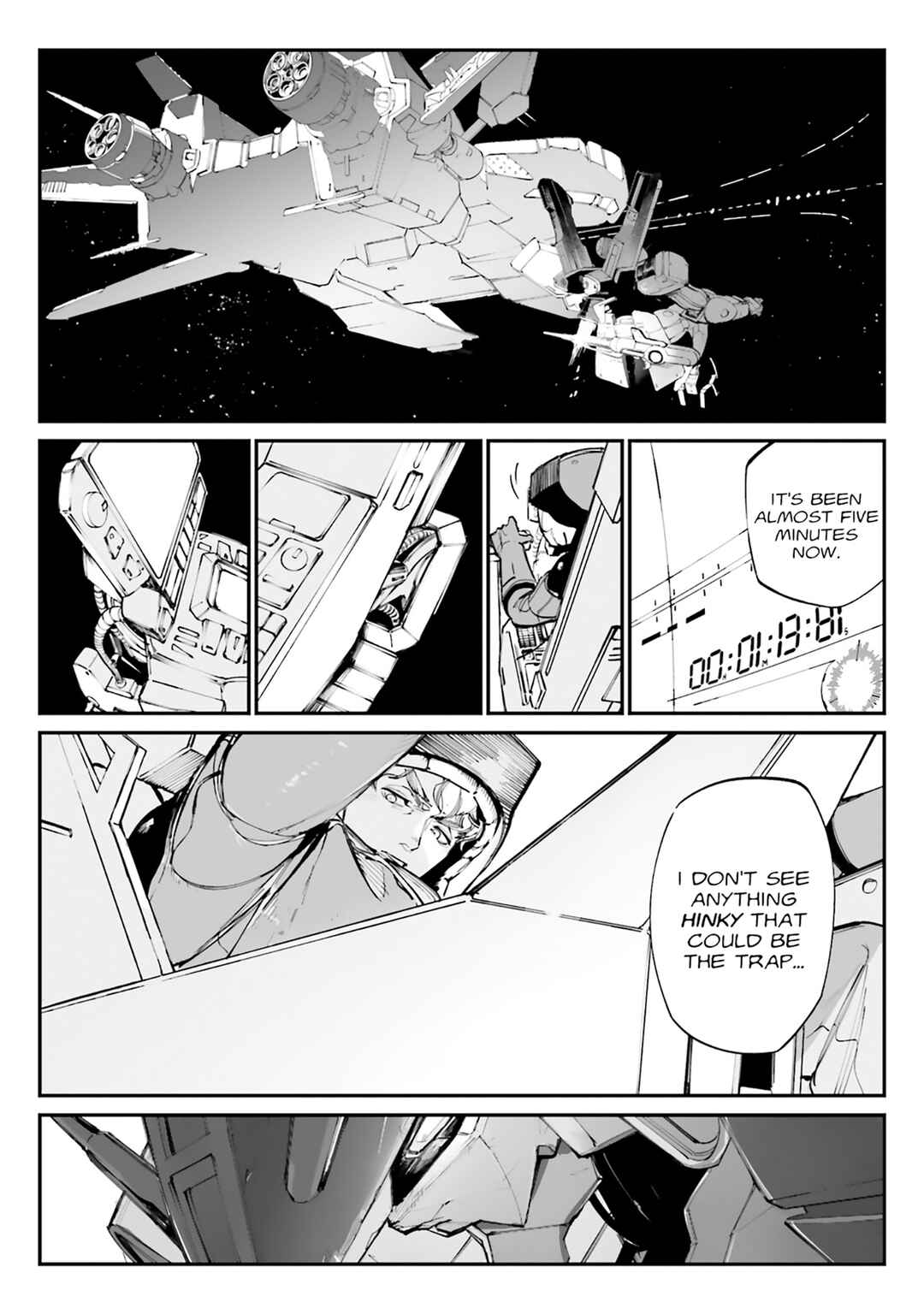 Page 12 Chapter 7 Kidou Senshi Gundam - Wearwolf