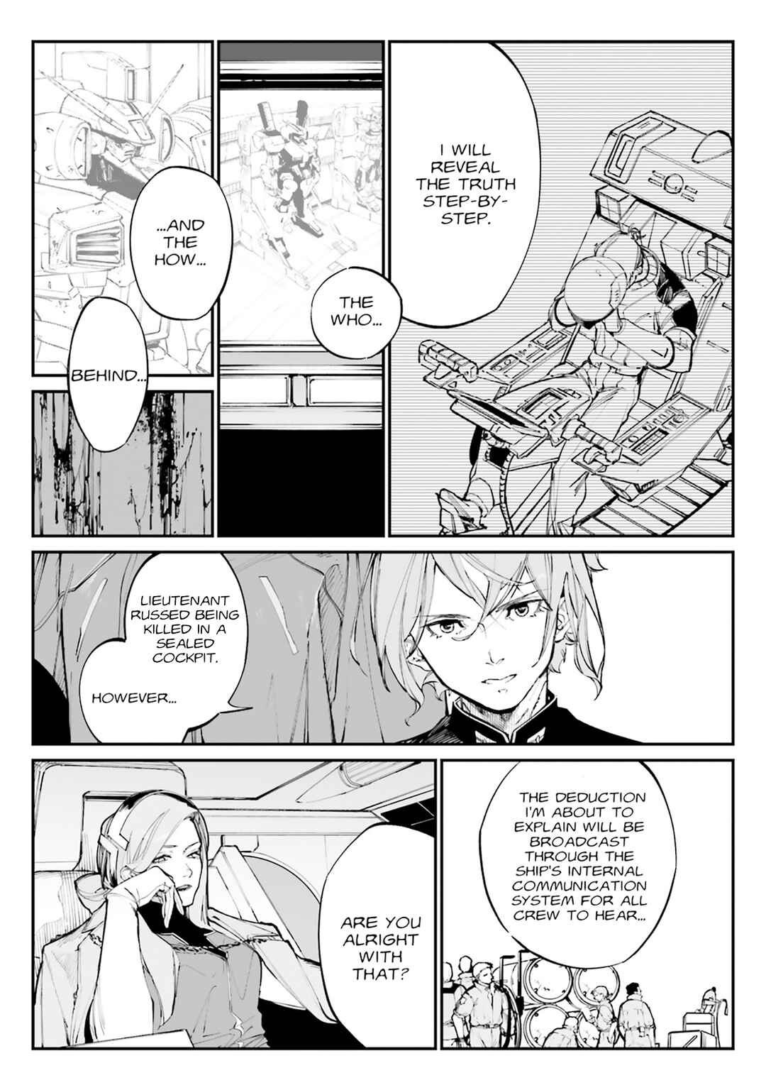 Page 3 Chapter 7 Kidou Senshi Gundam - Wearwolf