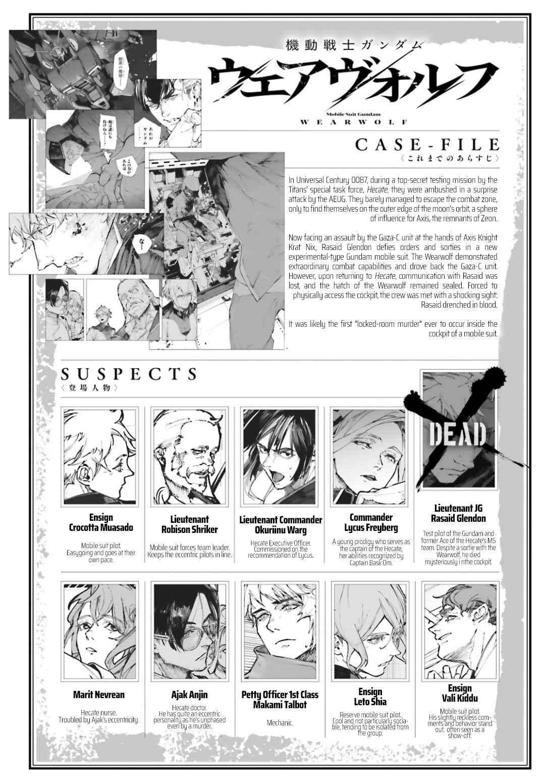 Page 1 Chapter 3 Kidou Senshi Gundam - Wearwolf