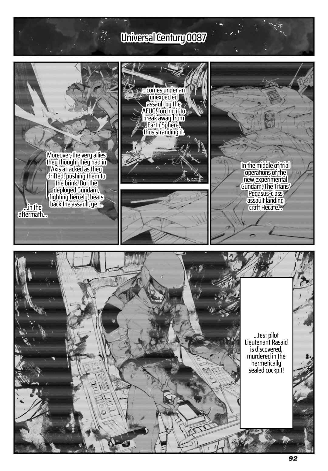 Page 3 Chapter 3 Kidou Senshi Gundam - Wearwolf