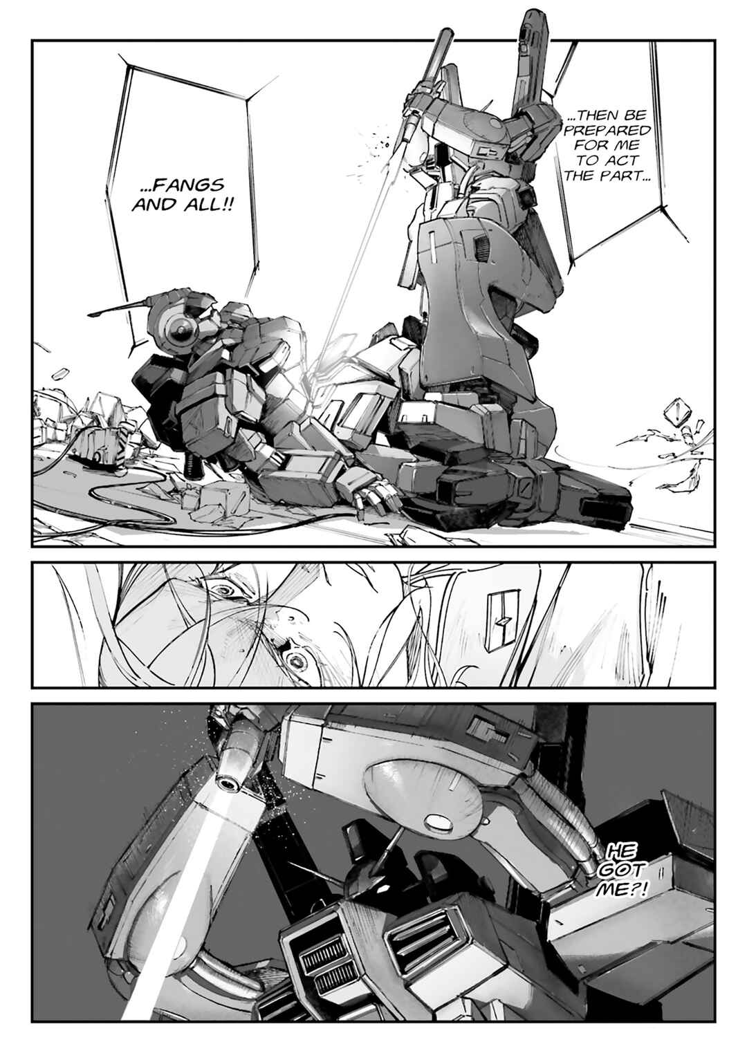 Page 36 Chapter 8 Kidou Senshi Gundam - Wearwolf