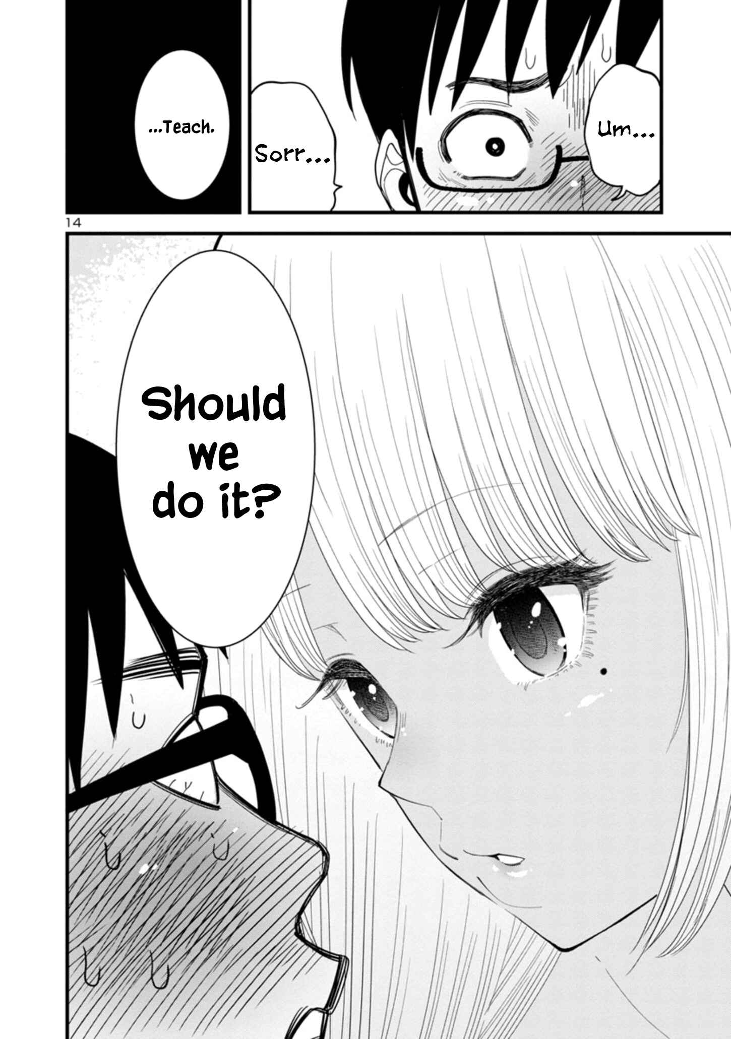 Page 14 Chapter 1.1 Boku no Seito wa Otona Gyaru