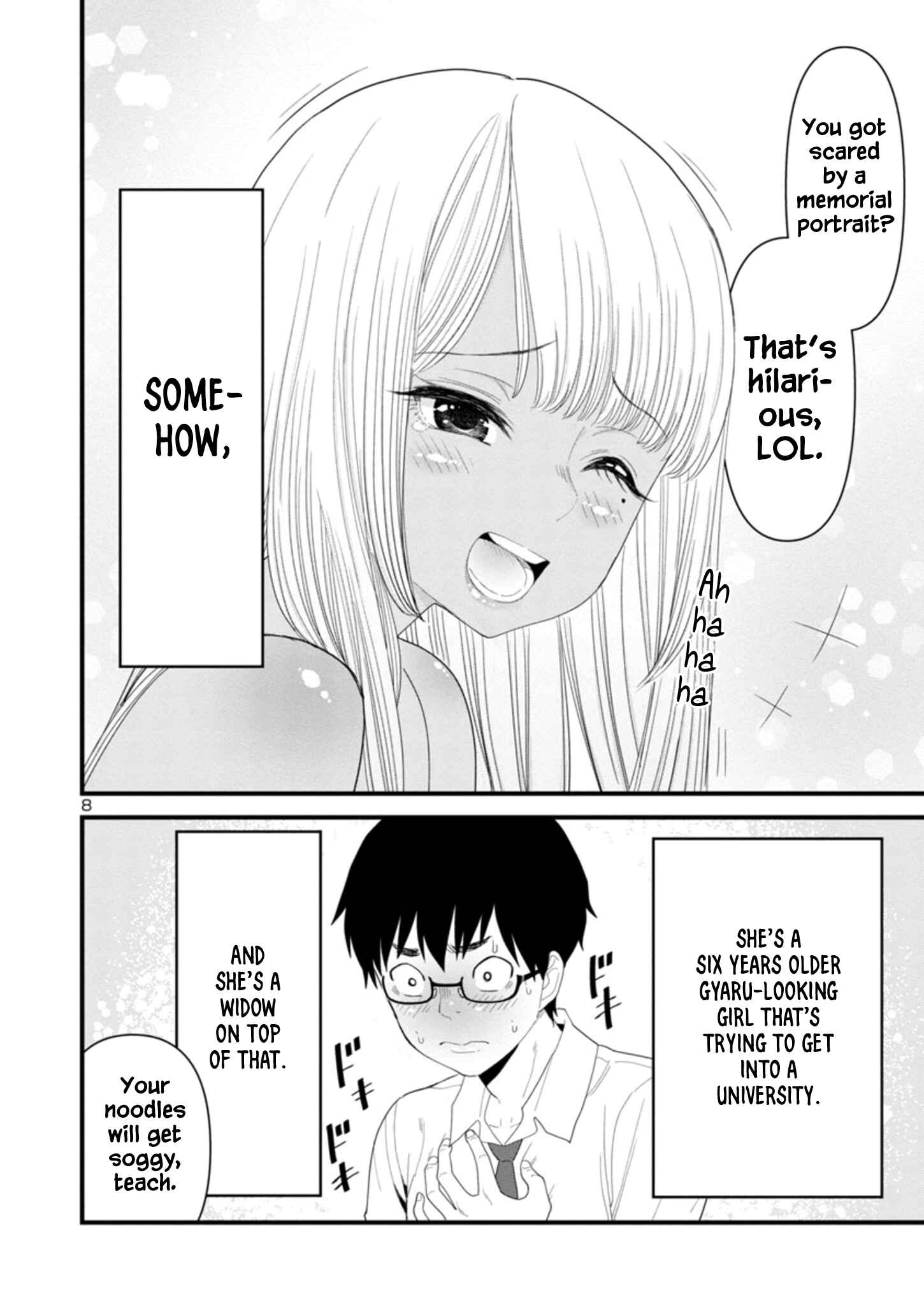 Page 8 Chapter 1.1 Boku no Seito wa Otona Gyaru
