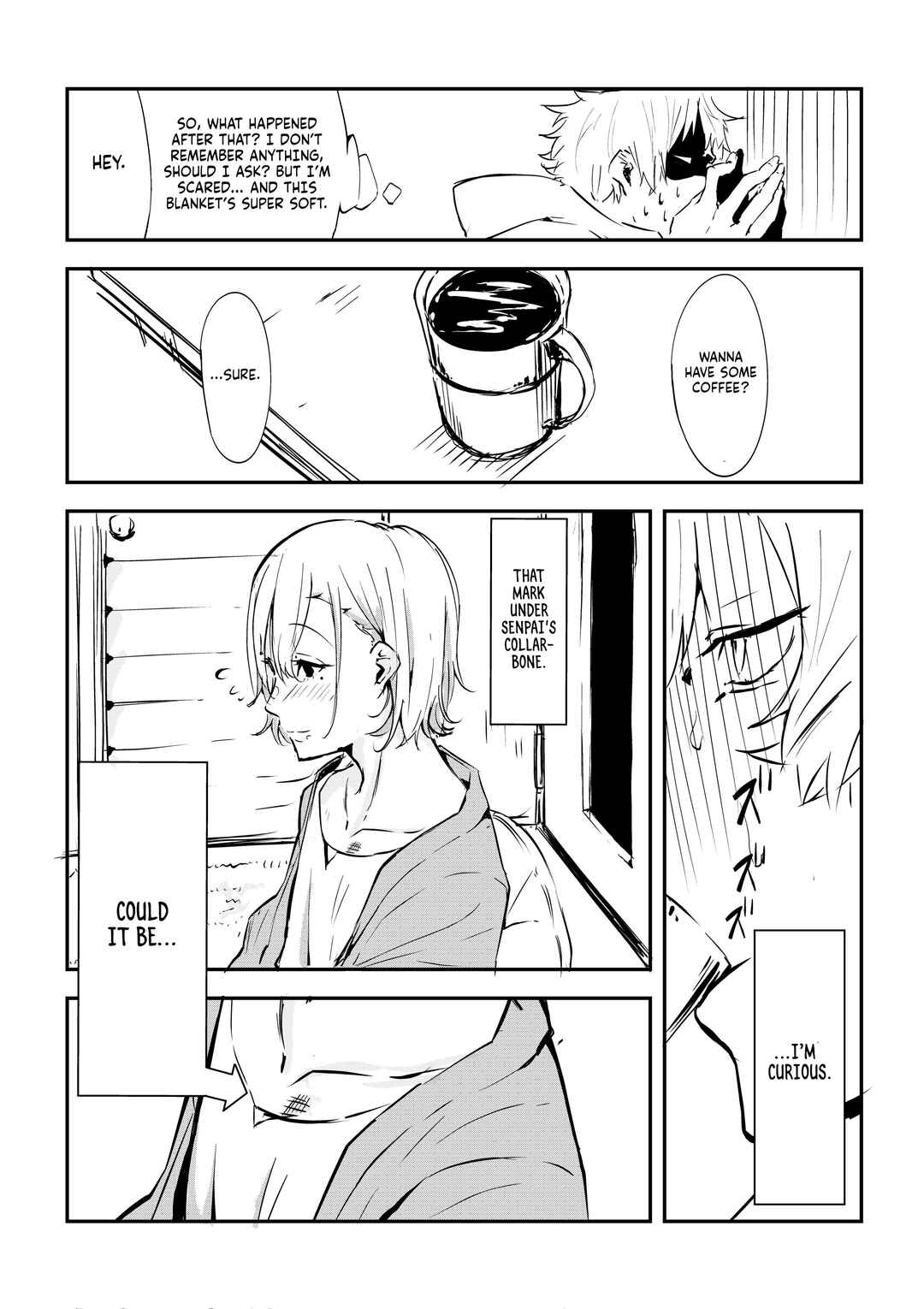 Page 3 Chapter 1.1 Yasashii Senpai ni Tewodashita