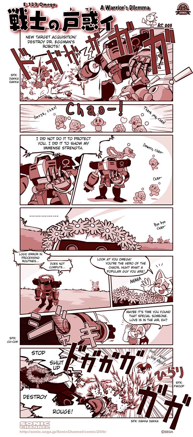 Page 1 Chapter 8 Sonic Comic