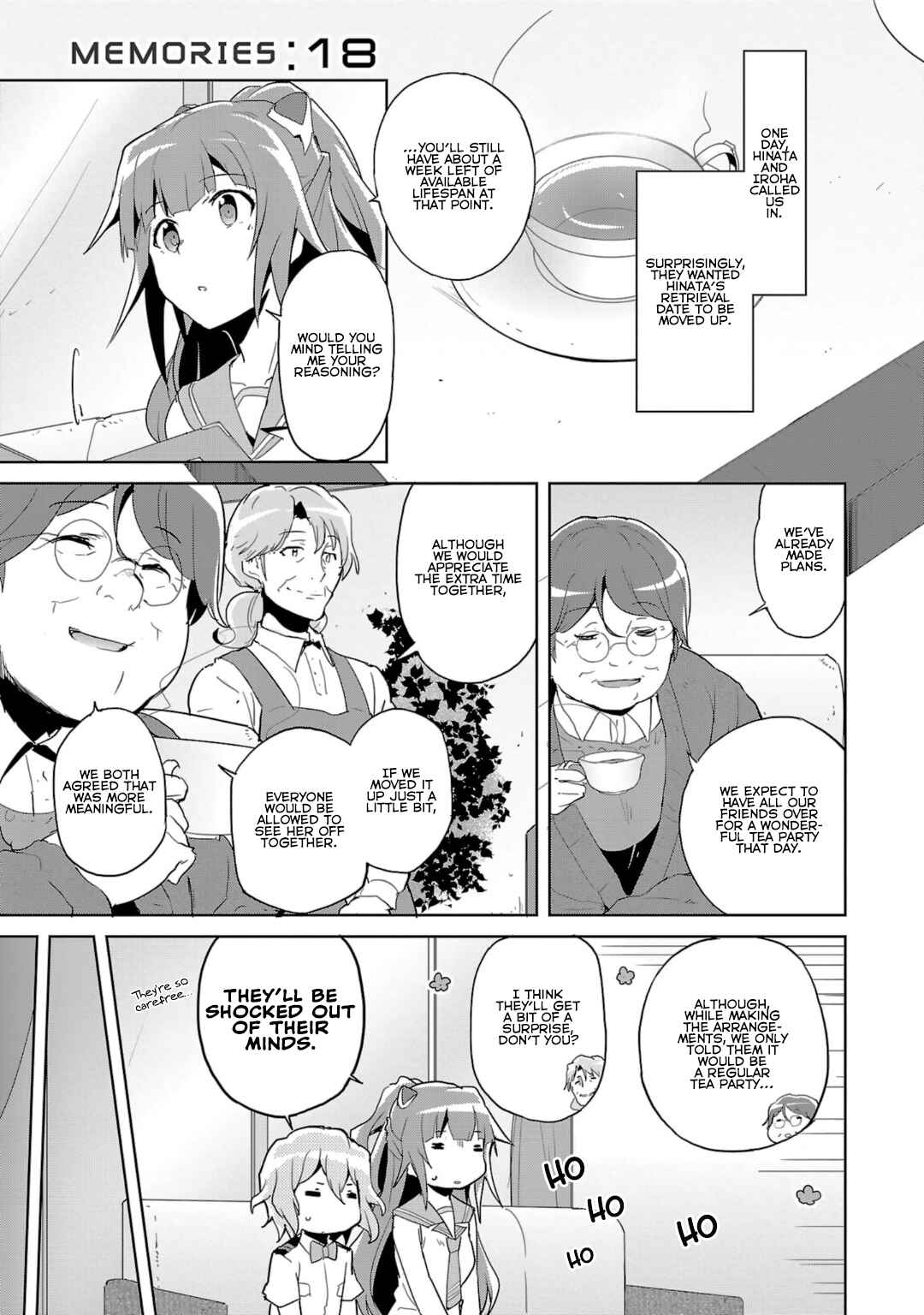 Page 1 Chapter 18 Plastic Memories: Say to good-bye