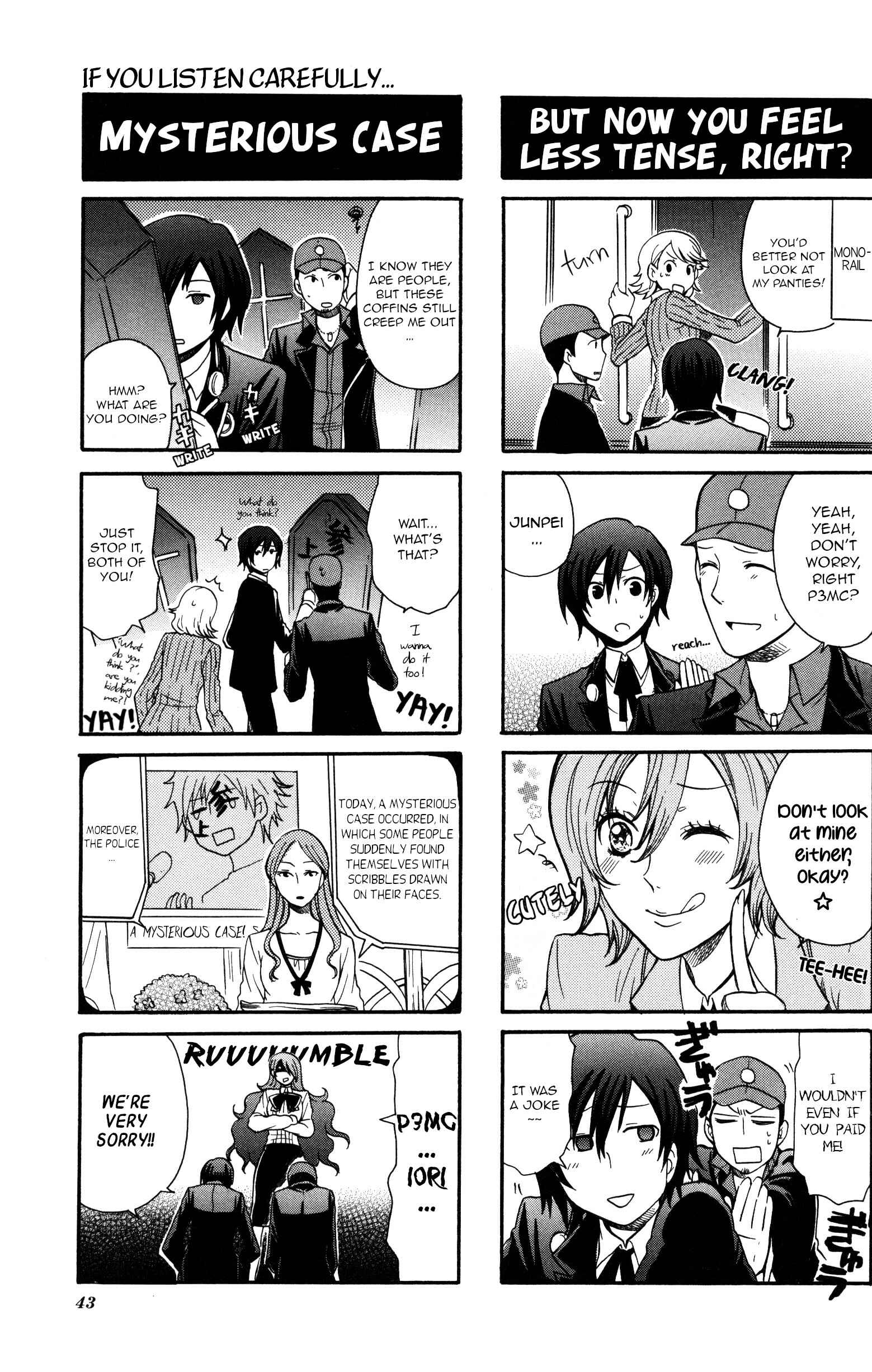 Page 6 Chapter 7 Persona 3 Portable 4Koma Gag Battle