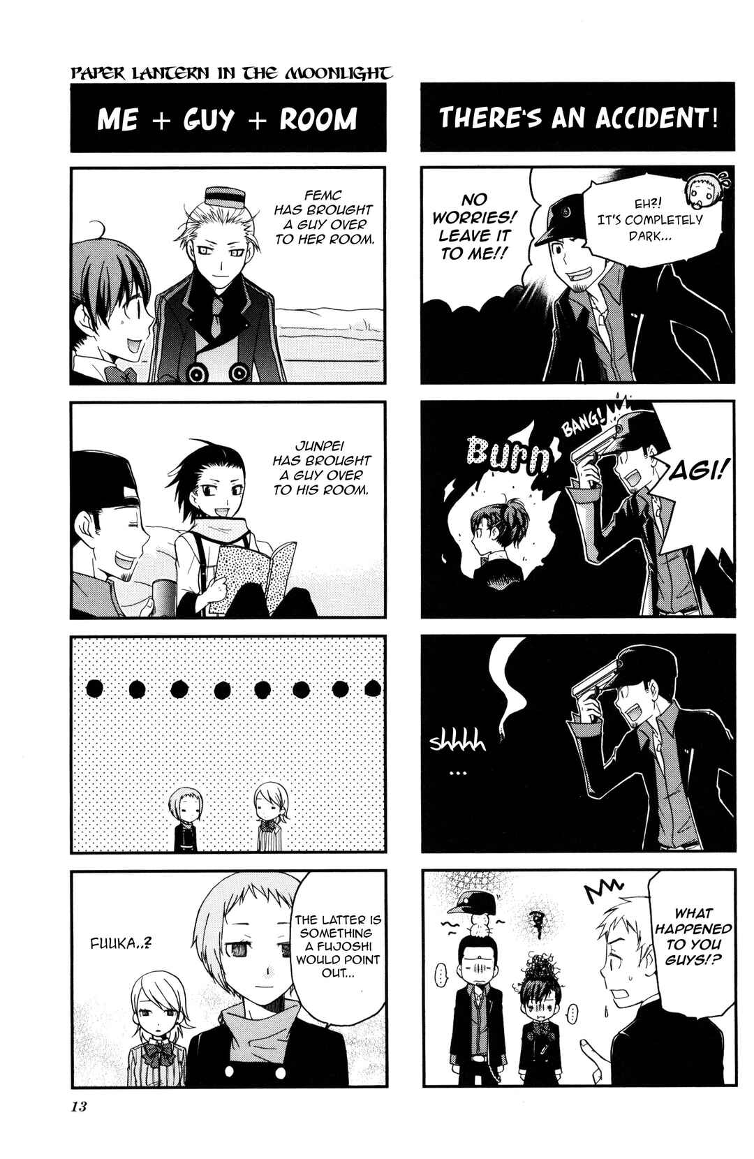 Page 3 Chapter 2 Persona 3 Portable 4Koma Gag Battle