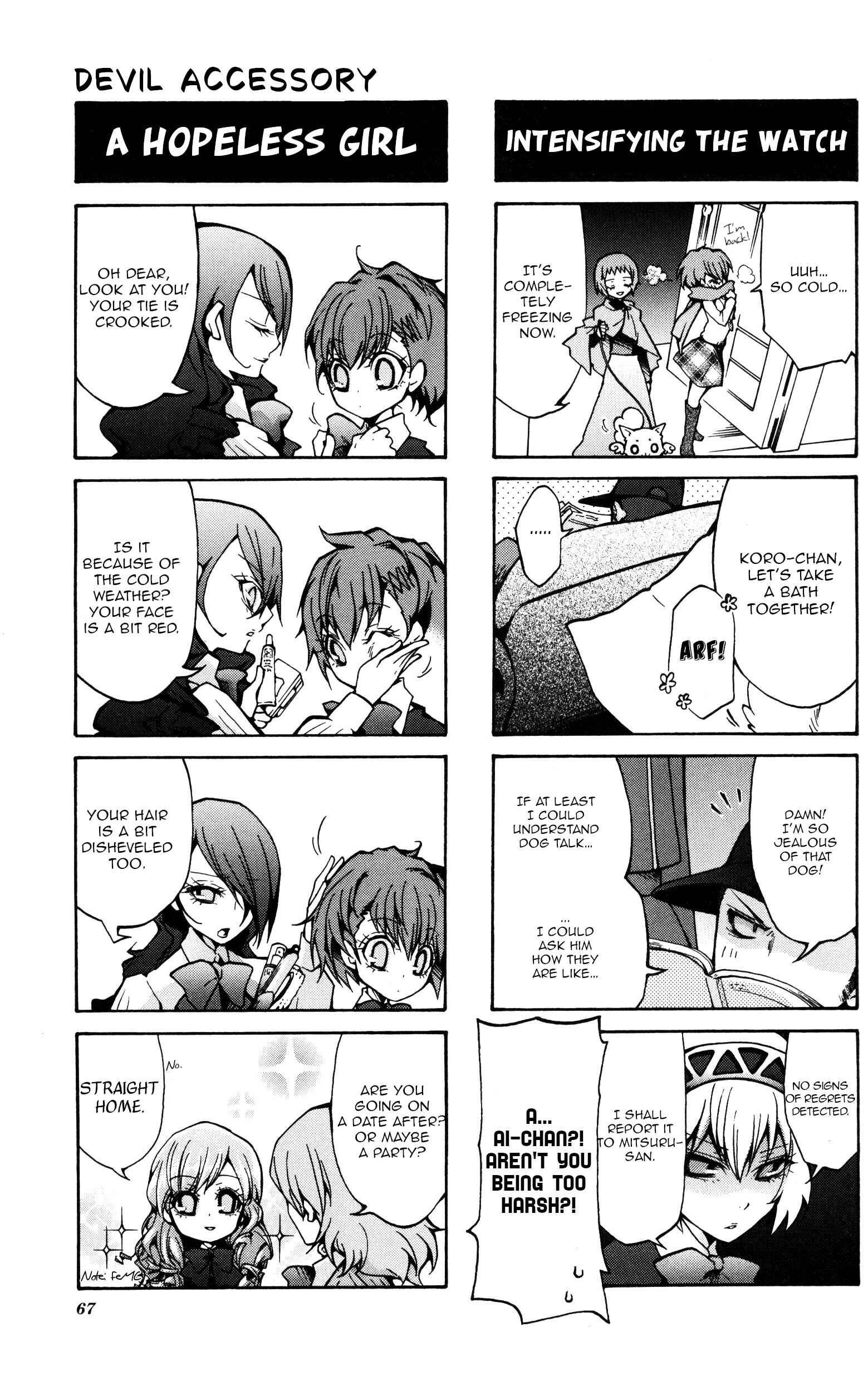 Page 6 Chapter 11 Persona 3 Portable 4Koma Gag Battle