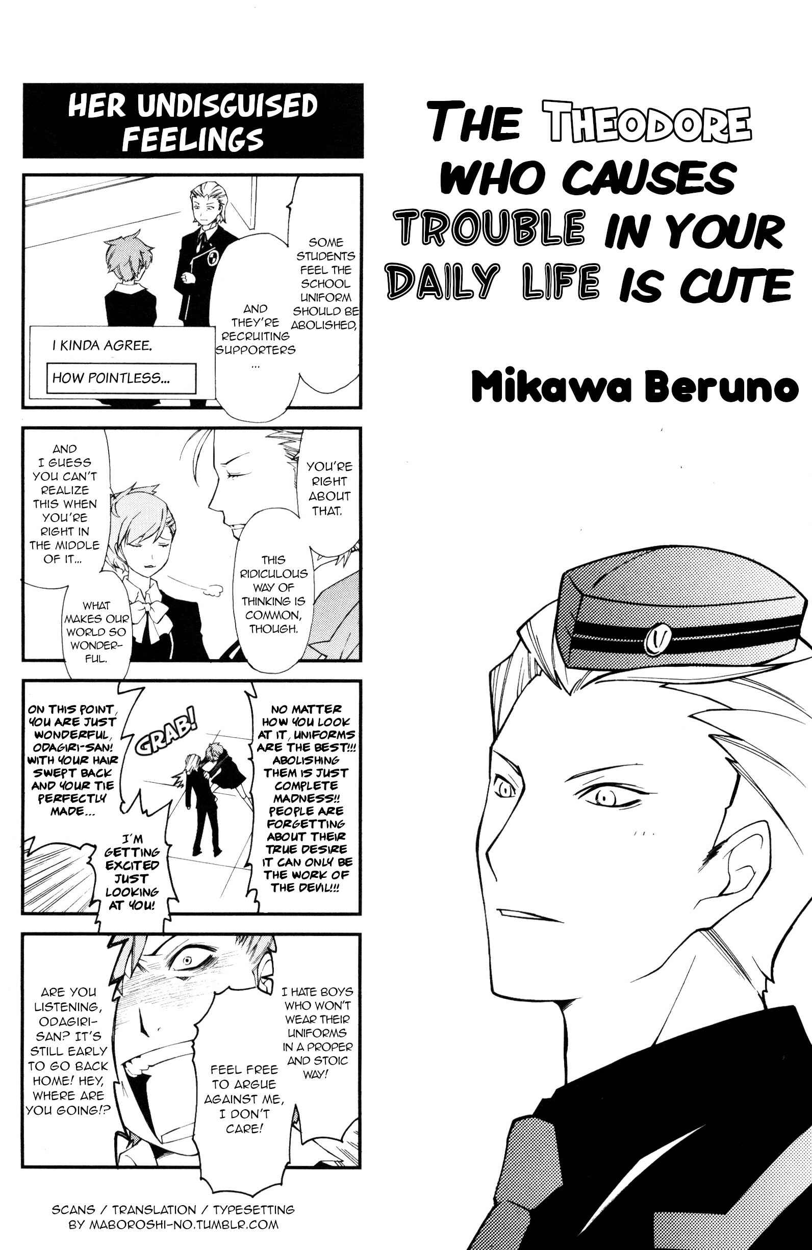 Page 1 Chapter 3 Persona 3 Portable 4Koma Gag Battle