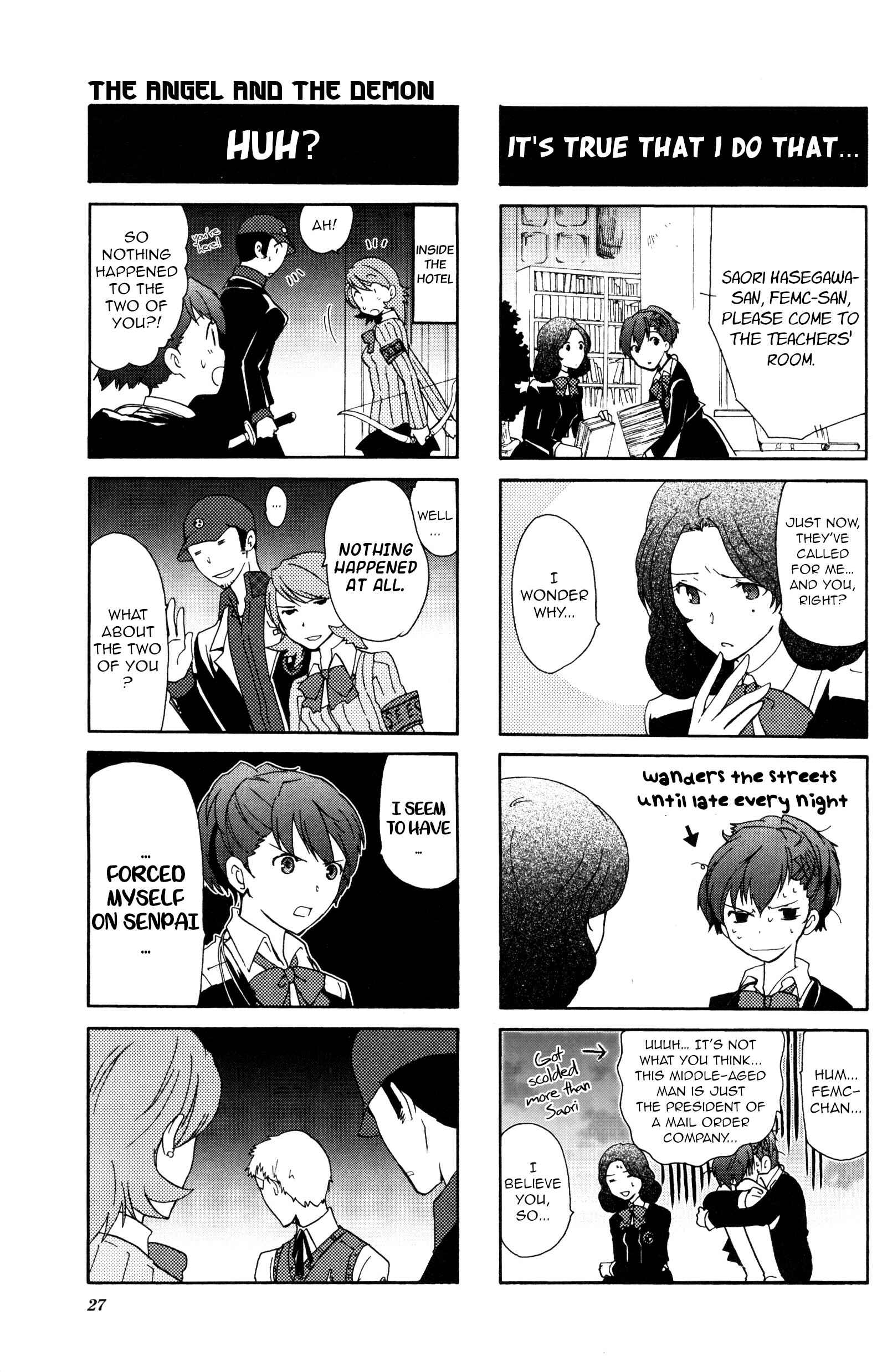 Page 2 Chapter 5 Persona 3 Portable 4Koma Gag Battle