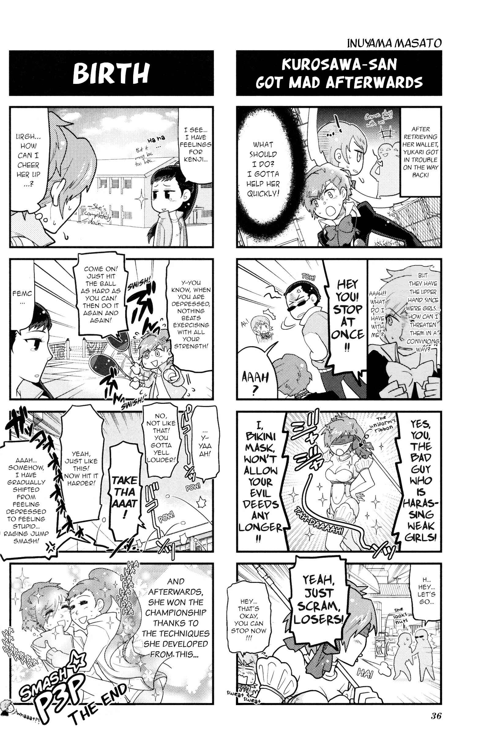 Page 5 Chapter 6 Persona 3 Portable 4Koma Gag Battle