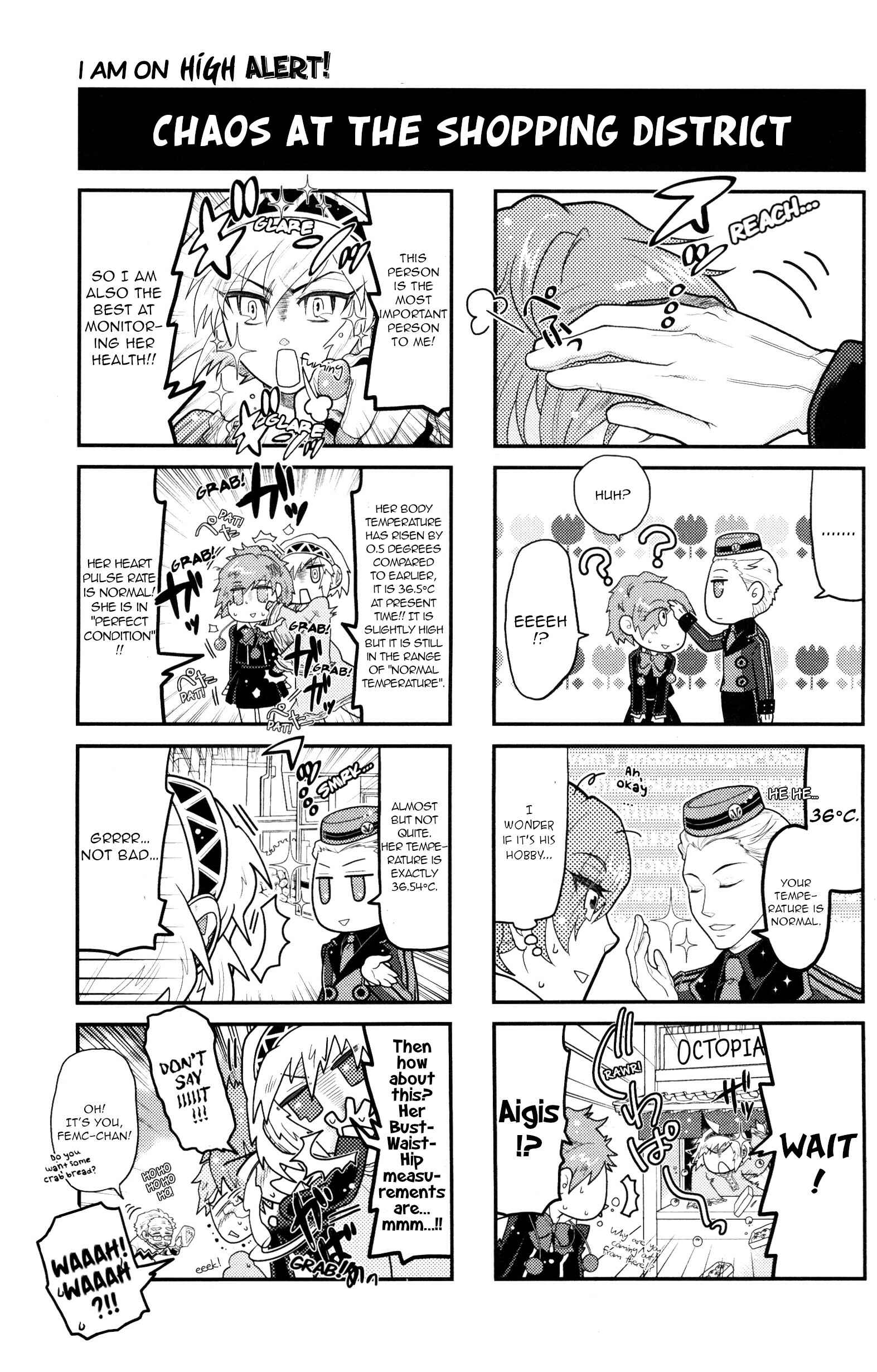 Page 6 Chapter 6 Persona 3 Portable 4Koma Gag Battle