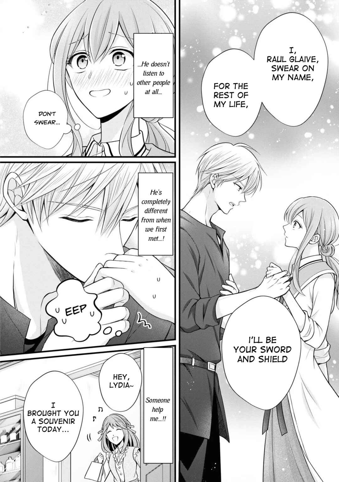 Page 24 Chapter 6 Otoko Un Zero no Kusushi Reijou, Hatsukoi no Kurokishi-sama ga Oshikake Konyakusha ni Narimashite