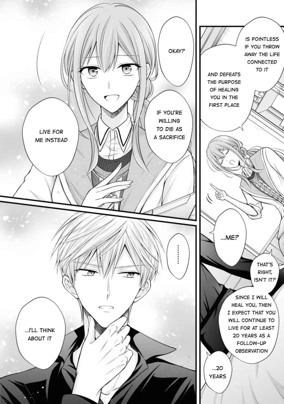 Page 20 Chapter 4 Otoko Un Zero no Kusushi Reijou, Hatsukoi no Kurokishi-sama ga Oshikake Konyakusha ni Narimashite