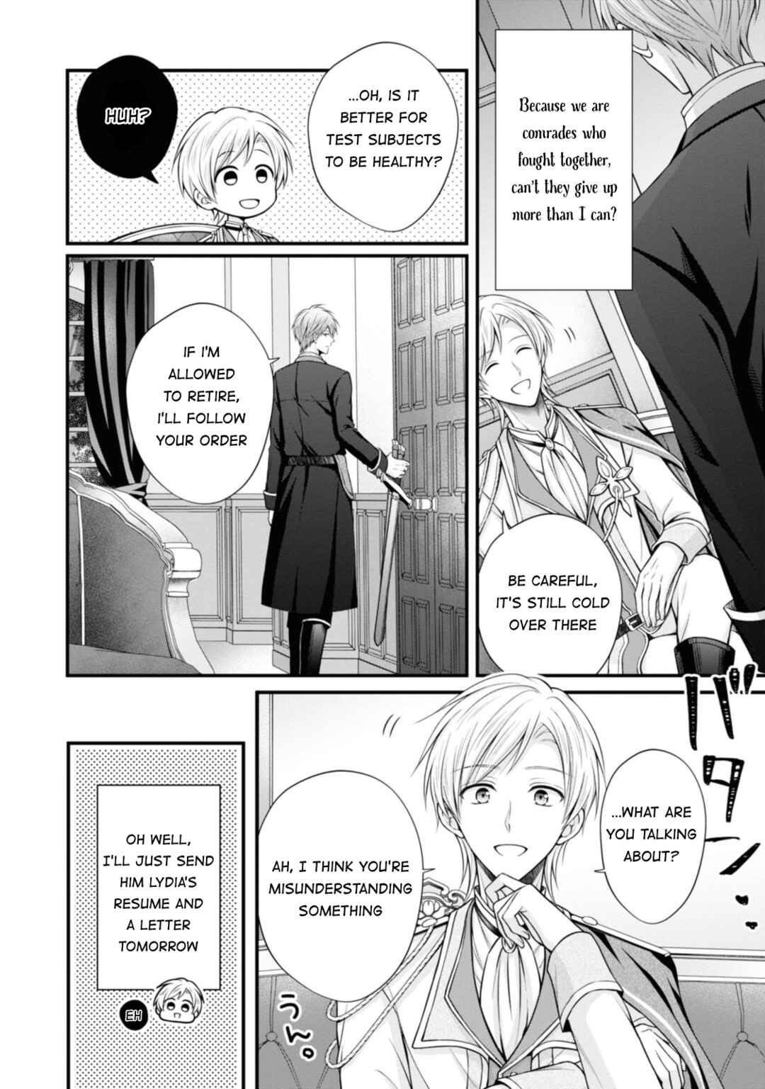 Page 12 Chapter 3 Otoko Un Zero no Kusushi Reijou, Hatsukoi no Kurokishi-sama ga Oshikake Konyakusha ni Narimashite