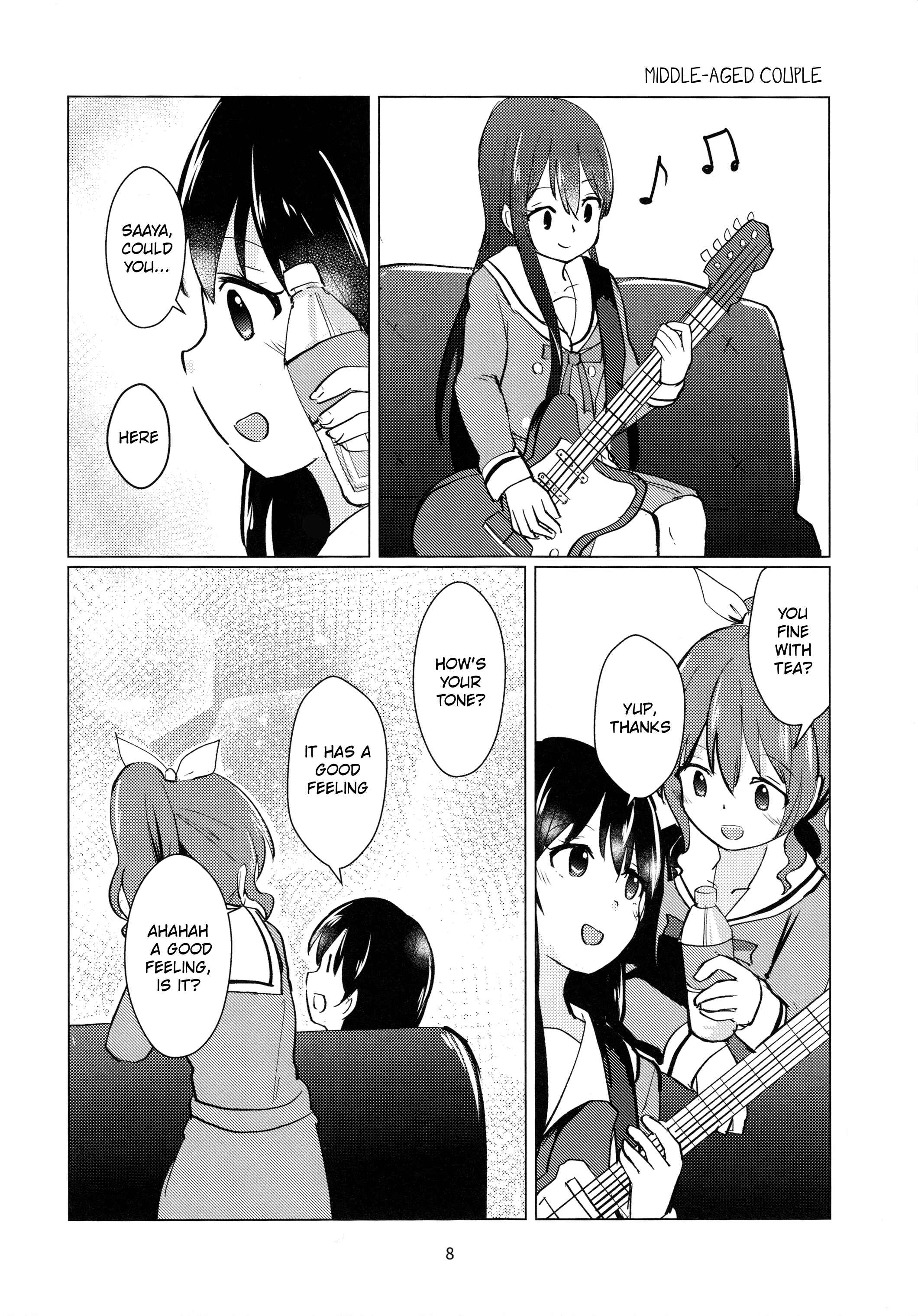 Page 7 Chapter Unknown_c2d8 BanG Dream! - Jukunen Fuufu Joshi Kousei (Doujinshi)