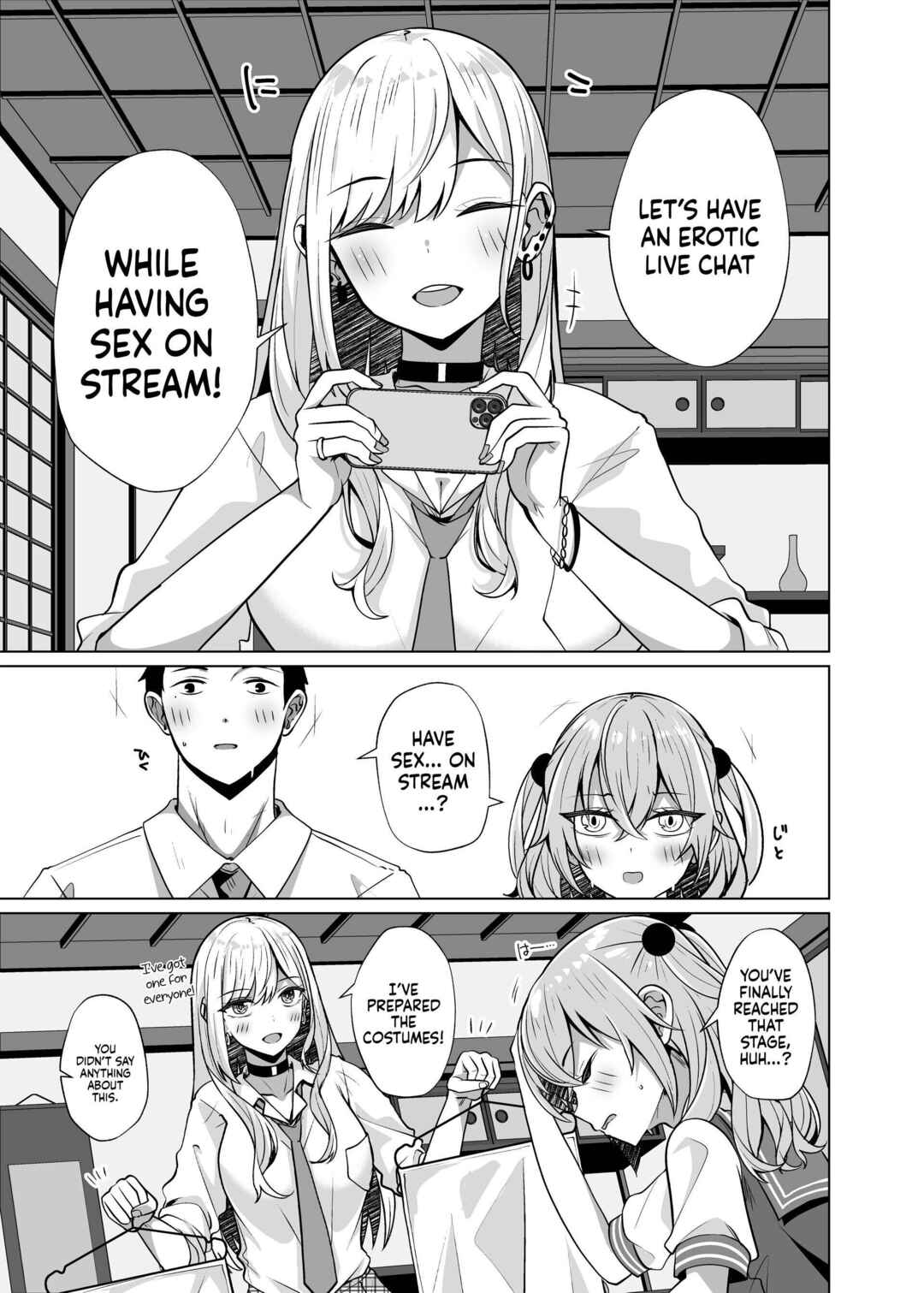 Page 3 Chapter 4.5 Sono Bisque Doll wa Koi o Suru - Fucking Two Cosplayers For Free at a Love Hotel